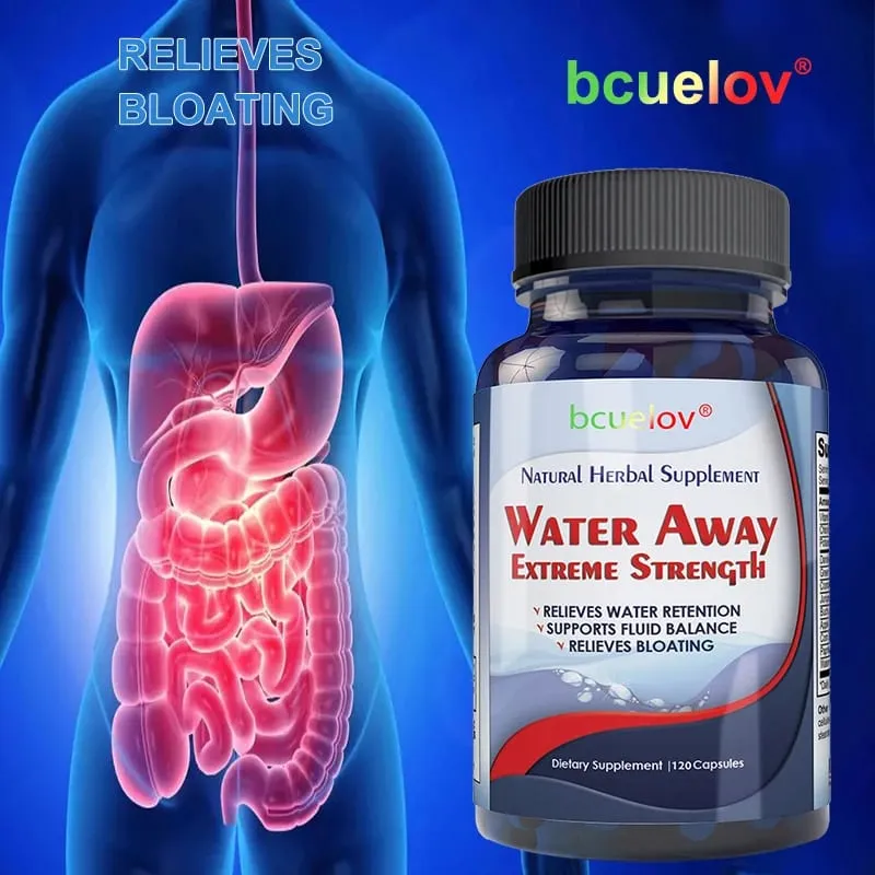 Bcuelov diuretic weight loss supplement capsules help eliminate excess water bloating edema healthy urination cleansing — image 2