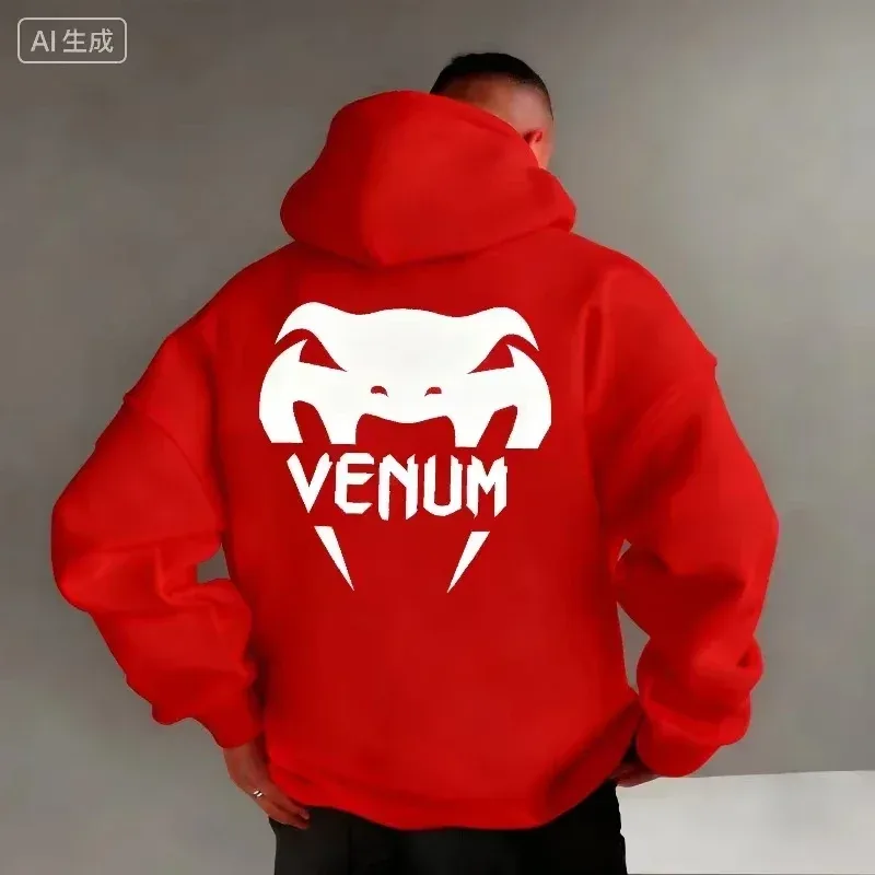 2026 BAGONG BAGONG Bago! UFC Men's Boxing Sports Hoodie Warm and Comfortable Casual Hoodie for Autumn and Winter Fashionable Printed — image 4