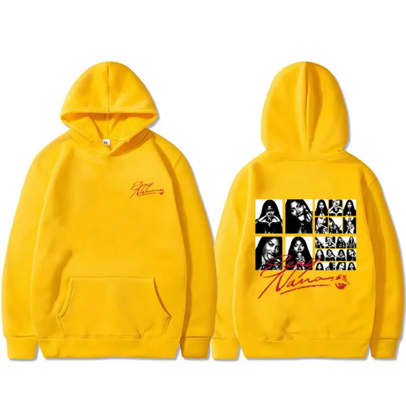 Rapper Aya Nakamura Sexy Nana Hoodie RnBoi My Eyes Only Flashback Sweatshirt Men Women Hip Hop Retro Oversized Pullover Hoodies — image 13