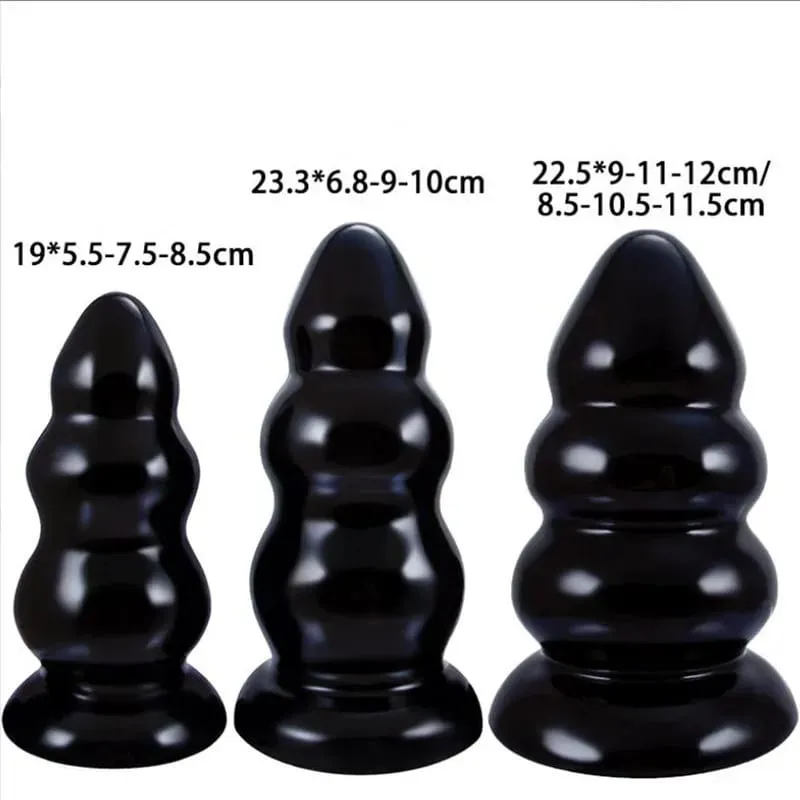 Szuper hatalmas anális dugó nagy dildók ButtPlug végbélnyílás prosztata masszírozó tapadókoronggal női szexjátékok férfi maszturbátor — image 2