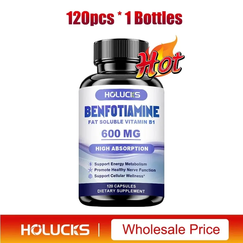 Benfotiamine Capsules Help Maintain Healthy Glucose Metabolism Support Nerve Health Cellular Protection Antioxidant Defense — image 5