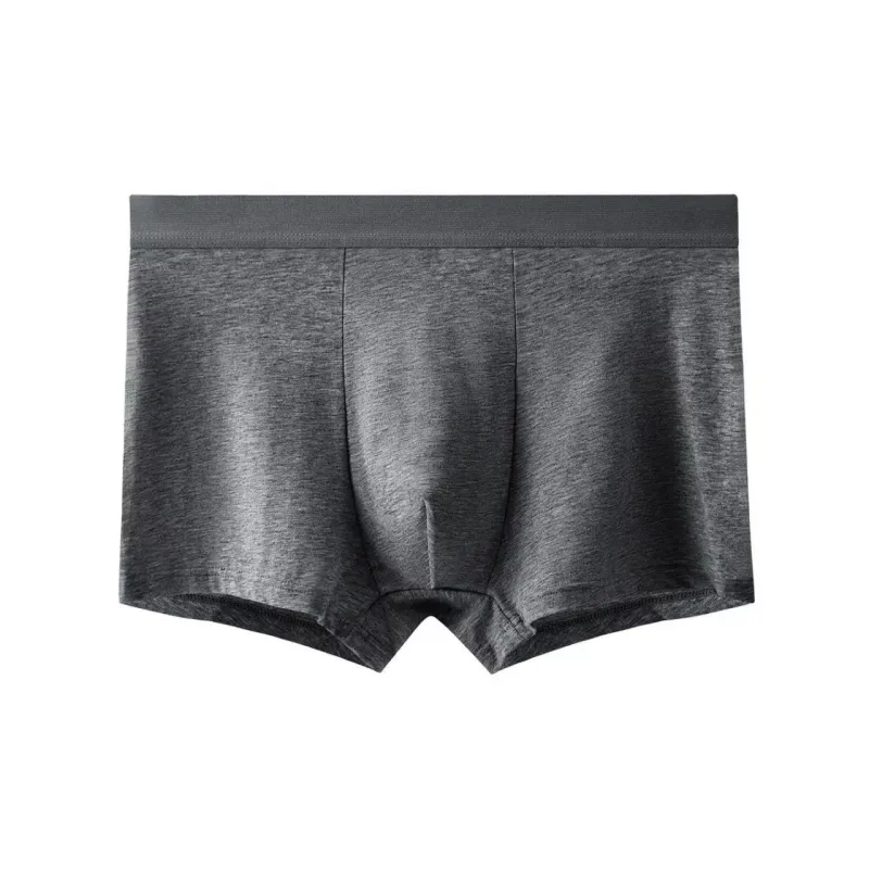 4pcs Cotton Men Boxer Shorts Male Underwear High Stretch Sexy Underpant Man Panties Plus Size L-4XL Mid Waist Breathable Brief — image 10