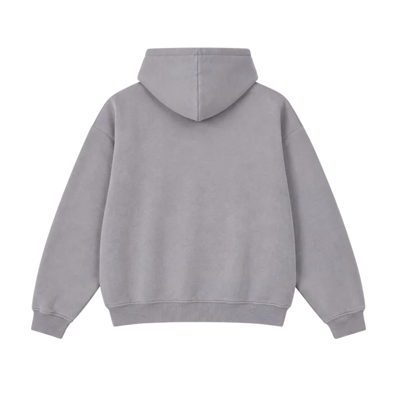 Y2K Men Oversized Hoodie Frayed Raw Edge Patch Letter Print Pullover Hooded Sweatshirt Multi Color Hip Hop Streetwear Hoodies — image 5