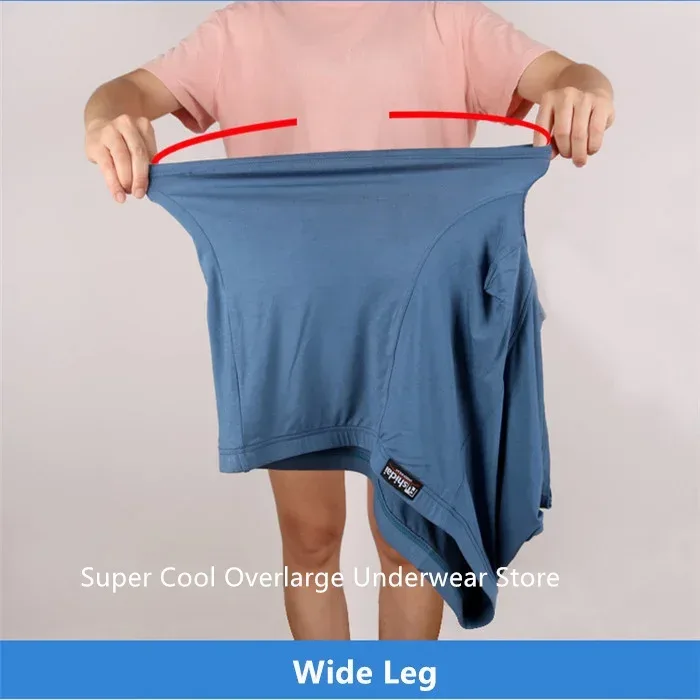 Boxershorts Men Modal Panties 200KG Soft 13XL Panlalaking Panloob Plus Size 12XL Jumbo Underpant Loose 9XL 5XL Red Black Malaking Boxer — image 12
