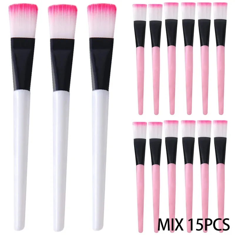 10PCS Facial Fan Mask Brushes Face Mask Applicator Εργαλείο Μακιγιάζ Βούρτσες για Αισθητικές Γυναίκες DIY Facial Mask Cosmetic Tools