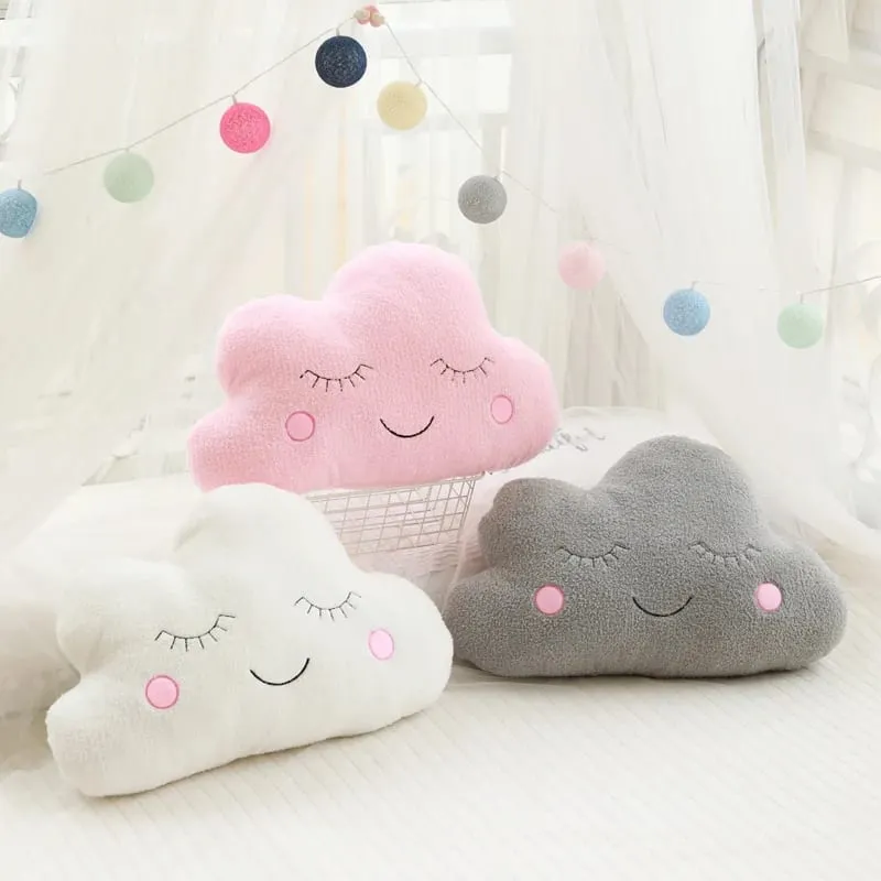 Ζεστό γεμιστό Cloud Moon Star Raindrop Λούτρινο Μαξιλάρι Μαλακό Μαξιλάρι Παιχνίδια για Παιδιά Βρεφικά Παιδιά Κορίτσι Χριστουγεννιάτικο Δώρο Διακόσμηση αυτοκινήτου — image 4