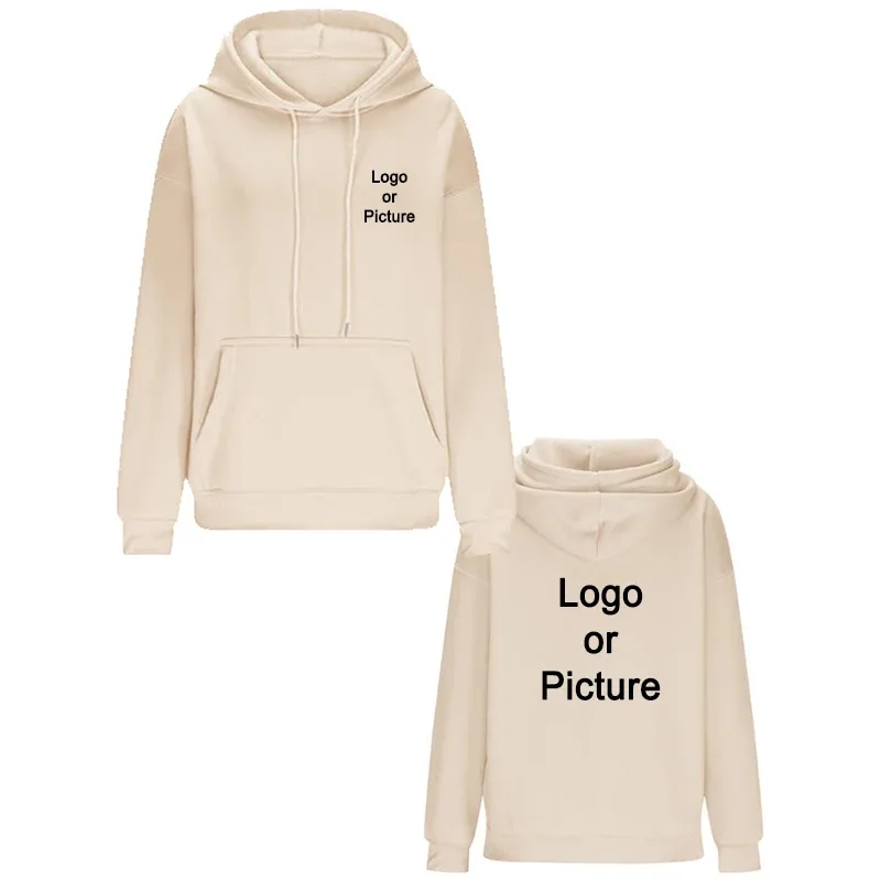 Diy design oversize hoodies moda feminina personalizado impresso solto manga longa ombro gota manguito sweathsirts pullovers sudadera — image 7