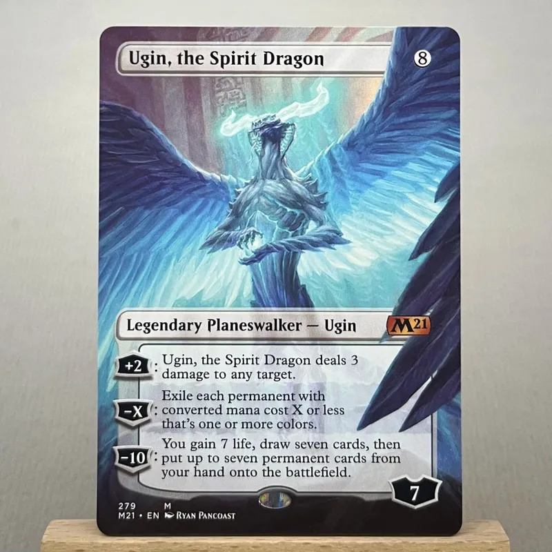 CC1 C19 MH1 FAR M21 HOLO12-Ⅰ02 TCG Proxy Cards Sylvan Library Ugin the Spirit Dragon Force of Negation Elesh Norn — image 20