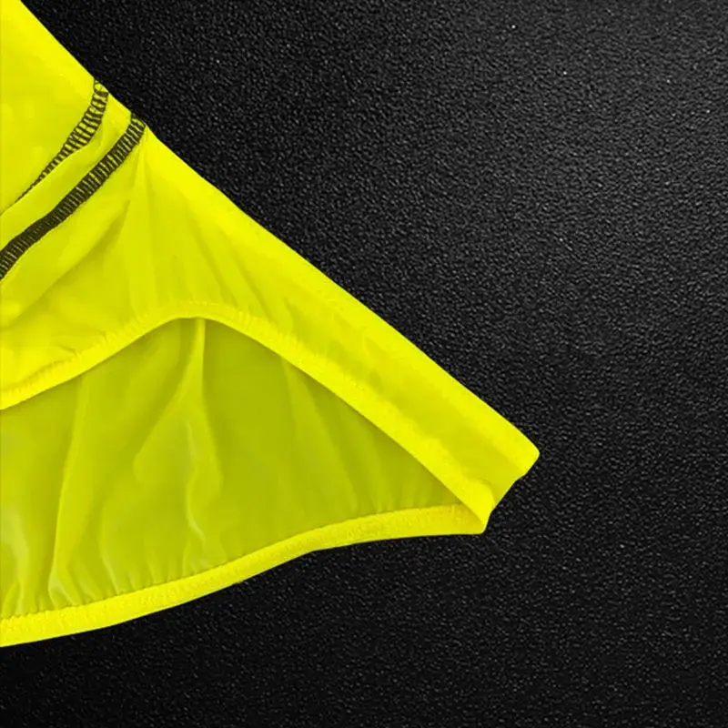 Cuecas masculinas de seda gelo ultra fino roupa interior sexy u bulge bolsa calcinha masculina conforto elástico secagem rápida cuecas — image 10