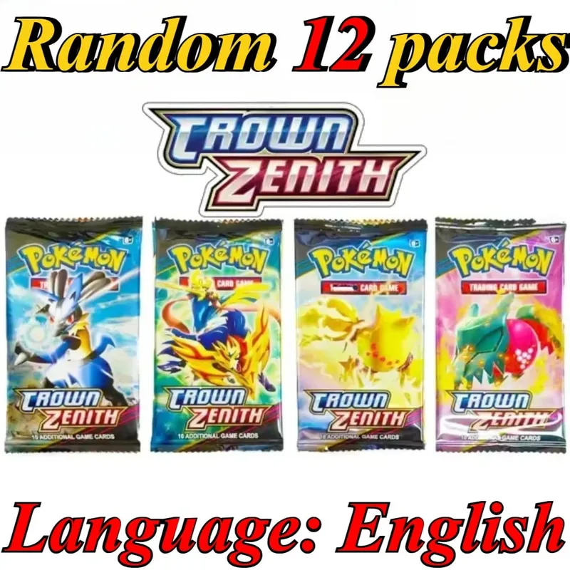 10 πακέτα καρτών Pokémon Bright Stars 151 Prismatic Evolutions PALDEAN FATES English Reinforcement Battle Δώρο κάρτα συναλλαγής — image 27