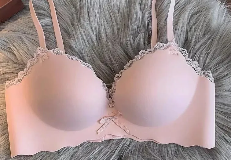 Hot Selling Γυναικεία Push Up Σετ σουτιέν Αδιάλειπτη Ασύρματη Στήριξη Άνετα Εσώρουχα S-XL για Νεαρές Γυναίκες Μαλακά καθημερινά ρούχα — image 8