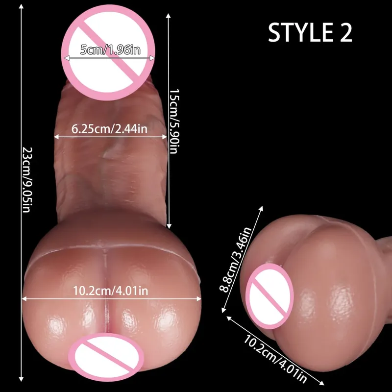 Új valósághű Műpénisz Pussy Extender Pénisz Sleeve Anális Hüvelystimulátor Férfi Maszturbációs Szexjátékok Meleg pároknak — image 8