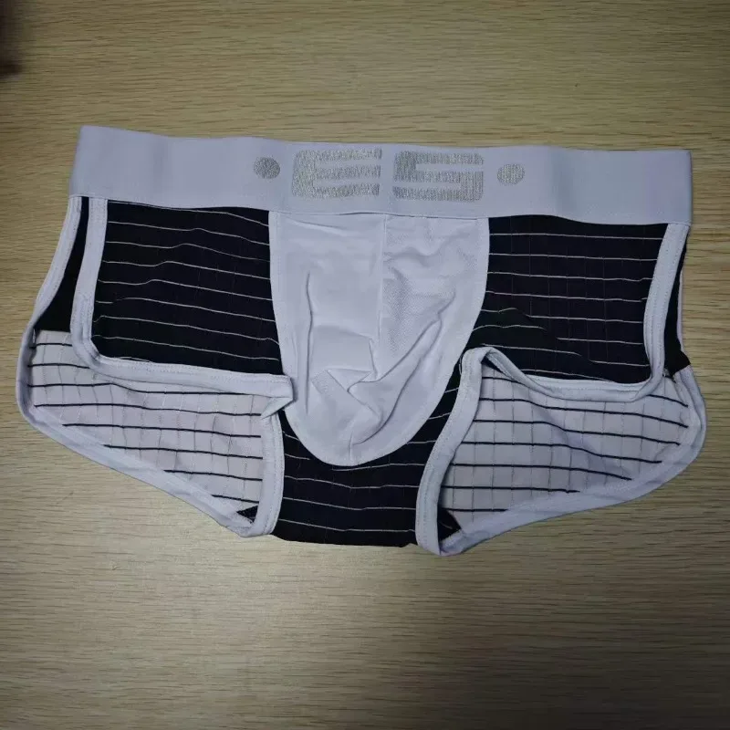 Moda estilo clássico casa folga especial tamanho quebrado cuecas boxers cuecas masculinas — image 4