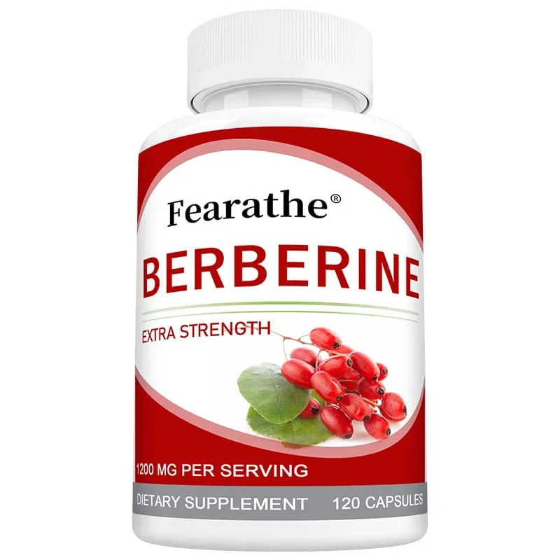 High-potency Berberine Supplement Antioxidant Supports Cardiovascular and Blood Sugar Health Gastrointestinal Health — image 9