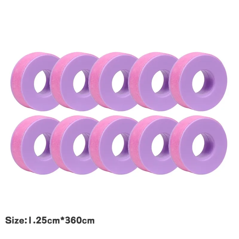 5/10Rolls Silicone Gel Tape for Lash Extensions Non-Woven Breathable Sensitive‑Skin Under‑Eye Patch Lash Tape Makeup Tool Supply — image 12
