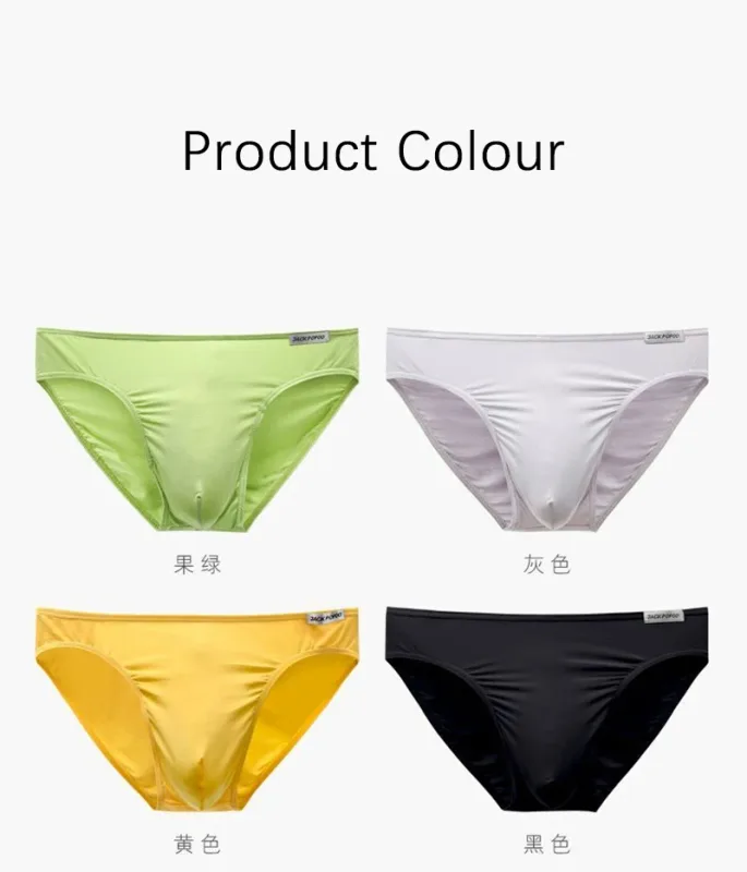 3PCS/Lot Men's Underwear Modal High Quality Soft Briefs Breathable Comfortable Youth Underpants Male Sexy U Bulge Pouch Panties — image 5