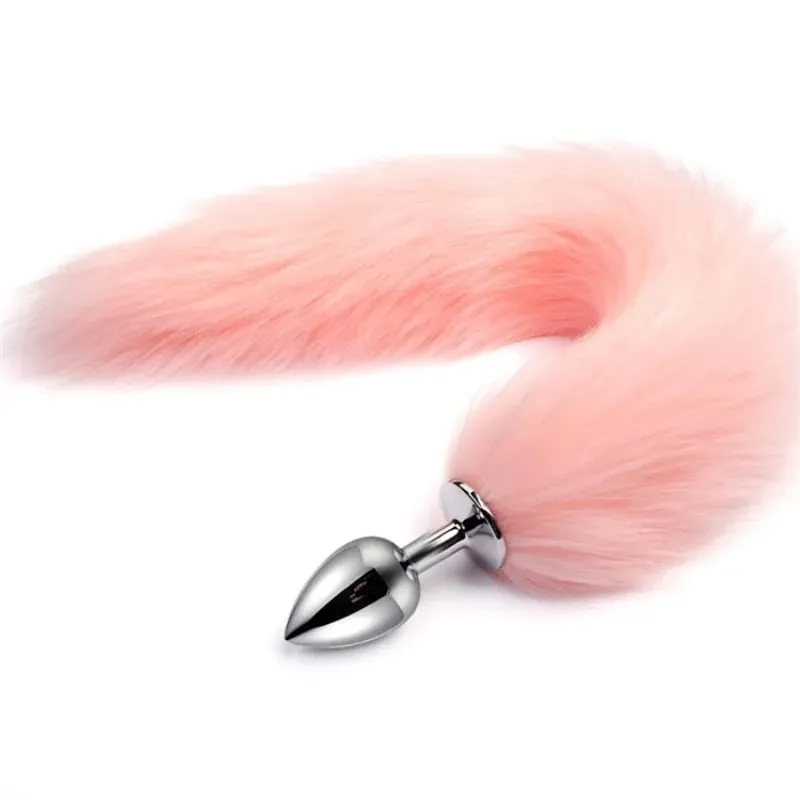5 méretű fém fenékdugó Fétis Fox Tail Intim játékok Bdsm Anális Extender Tágító Szexbolt Termékek Erotikus játékok Áruk felnőtteknek — image 4
