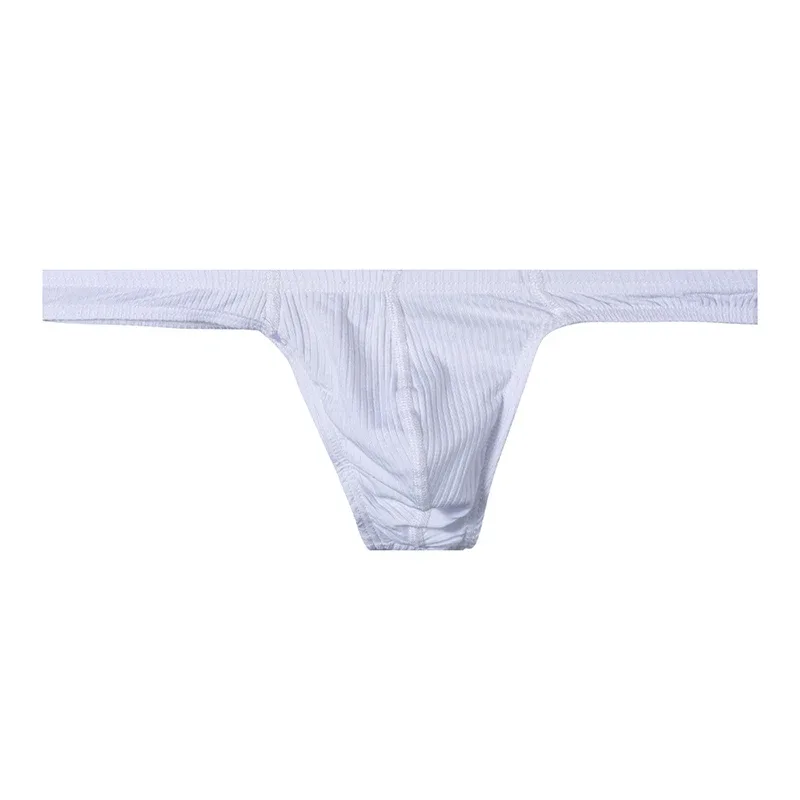 Cotton Men's Big Pouch Thong Panties Men Cotton Sports Running Underwear Comfortable Seamless Male G-string Briefs — image 19