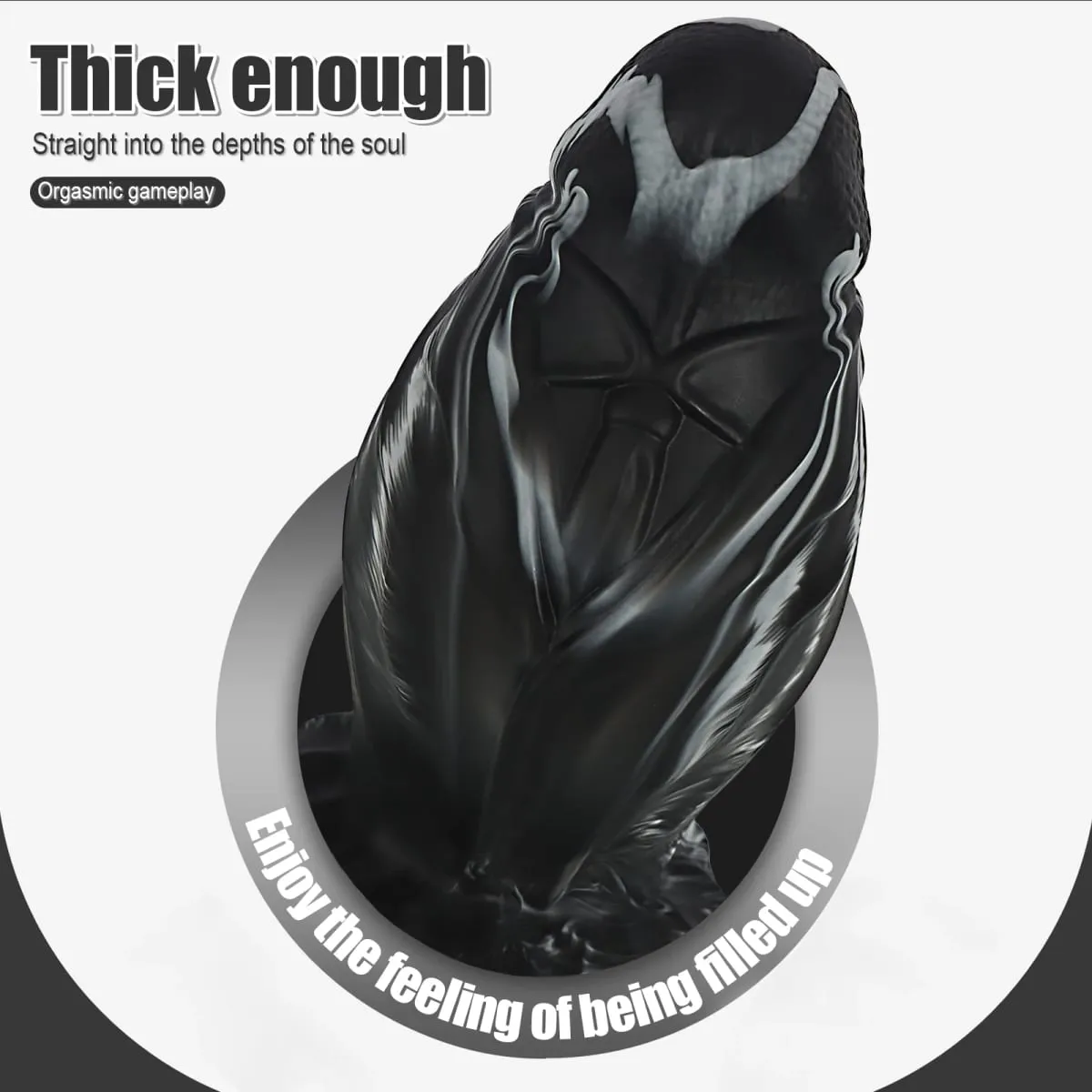Huge Thick Anal Plug Big Suction Cup Butt Plug Silicone fantasy Anal Stretching dilator expander Adult Sex Toys For Women Men — image 4