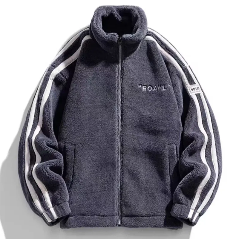 Bagong Spring Autumn Men's Warm Coat M-6XL Sweatshirt Harajuku Fashion Japan Streetwear Top Casual Men Clothing Alphabet Hoodies — image 3