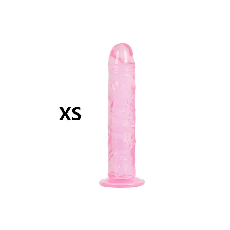 KWD Erotic Soft Jelly Dildo Anal Butt Plug Realistic Strong Suction Cup Adult Toys G-spot Orgasm Big Penis Sex Toys For Woman — image 12