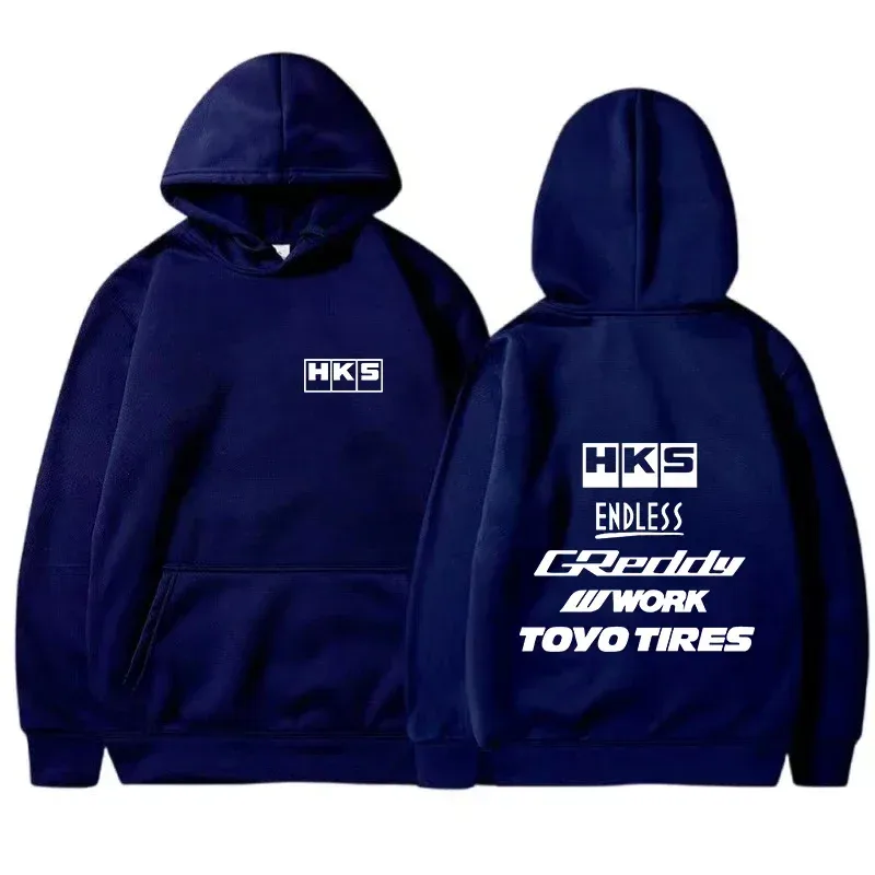 2025 moda masculina legal hoodie japão jdm modificado carro hks infinito com capuz masculino feminino vintage casual moletom de manga longa pullovers — image 8