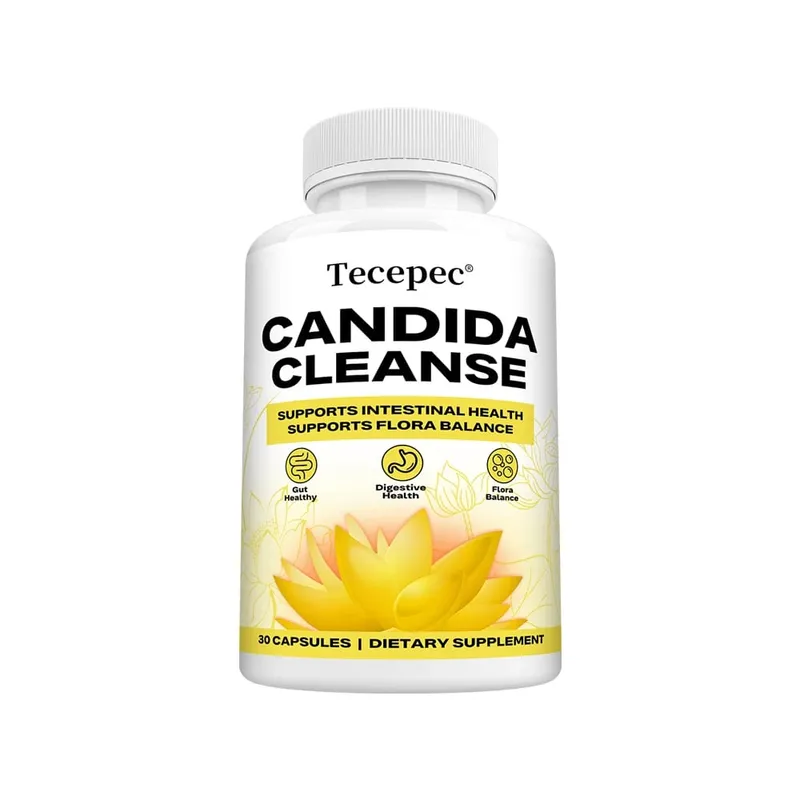 Candida Cleanse kapszula - Bélbél méregtelenítő bélflóra egyensúlya támogatja az emésztést, puffadást enyhítő antioxidáns kiegészítő — image 8