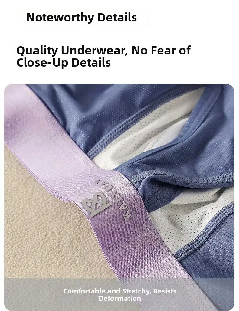 Cueca boxer masculina de seda gelo, roupa íntima de verão, secagem rápida, leve, respirável, abertura lateral separável, calcinha não destacável — image 11