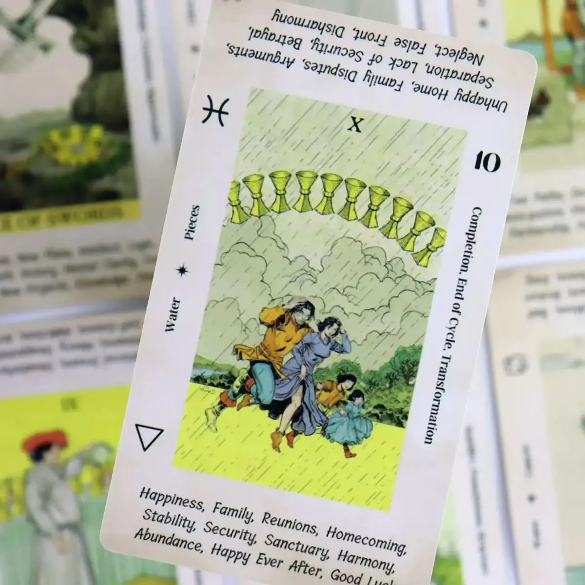 Before Tarot Deck 78 Pcs Tarot Cards 10.3*6cm One Moment Before with Keywords — image 3