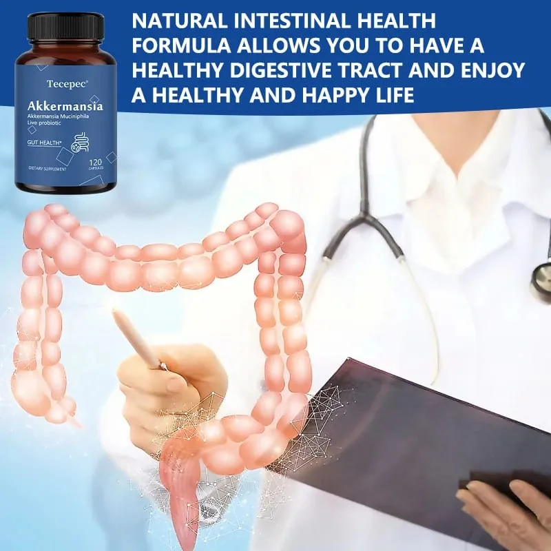 Akkermansia Probiotic Gut Health Support Supplement | Περιέχει Akkermansia Muciniphila – Ενισχύει την απορρόφηση των θρεπτικών συστατικών — image 3