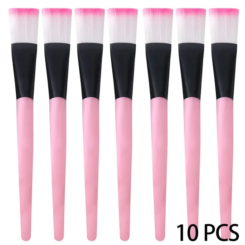 10PCS Facial Fan Mask Brushes Face Mask Applicator Εργαλείο Μακιγιάζ Βούρτσες για Αισθητικές Γυναίκες DIY Facial Mask Cosmetic Tools