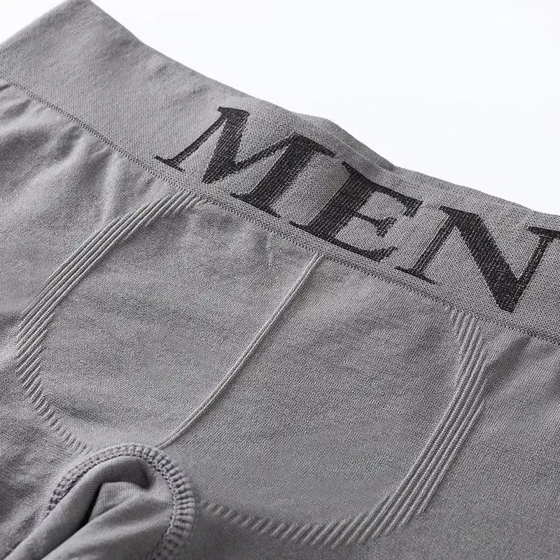 5 Pcs Panlalaking Boxer Briefs High Elastic Breathable Underwear Soft Cotton Stretch Shorts Kumportable Plain Color Panties 3256812862724852 — image 7