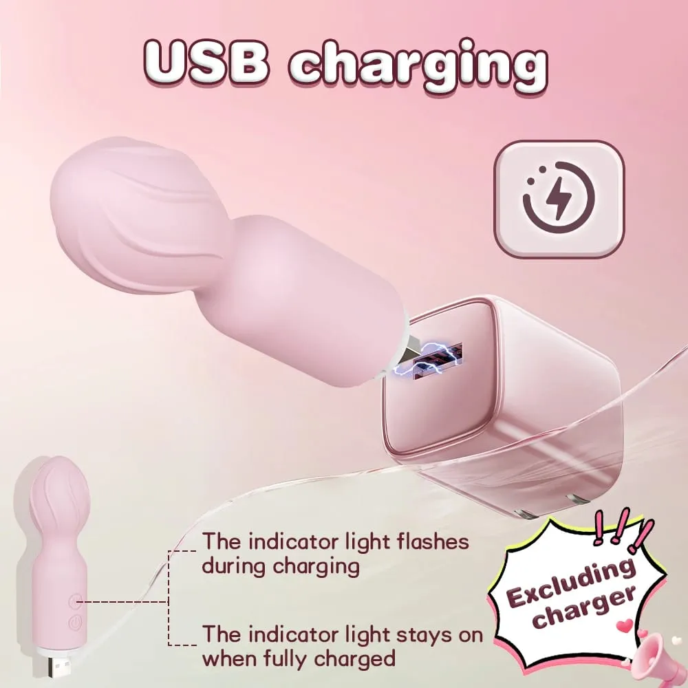 Mini AV Vibrátor Női G Spot Vibrációs Vagina Anális Klitorisz Vibrációs Stimulátor Műpénisz vibrátor Bolt felnőtt szexuális játékok nőknek — image 3