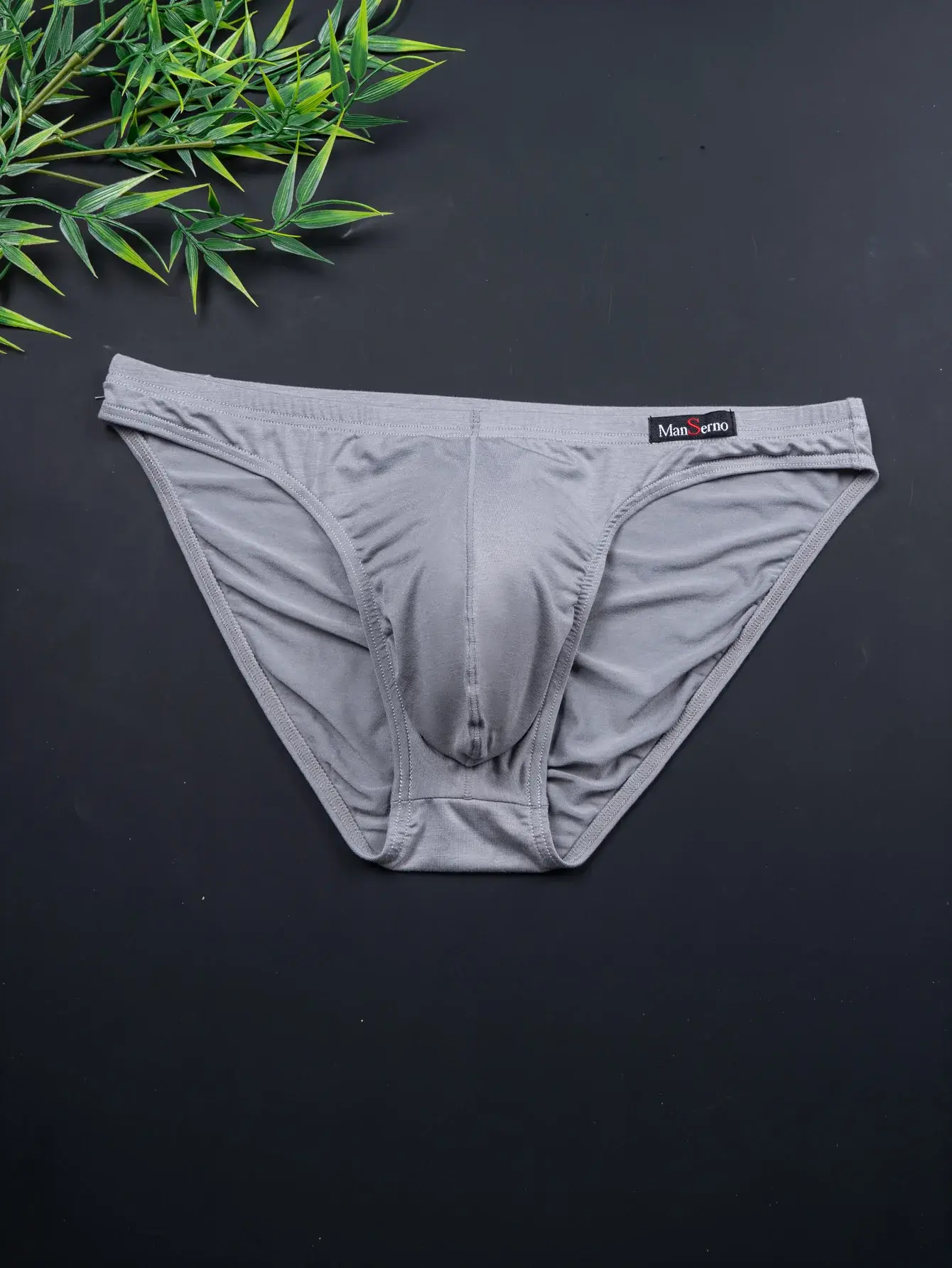 [Men's Briefs] 3-Pack Bamboo Fiber Random Men's Briefs, Simple and Stylish, Suitable for Outdoor Casual Wear, Breathable and Comfortable, Wearable in All Seasons, Soft and Stretchy Men's Underwear