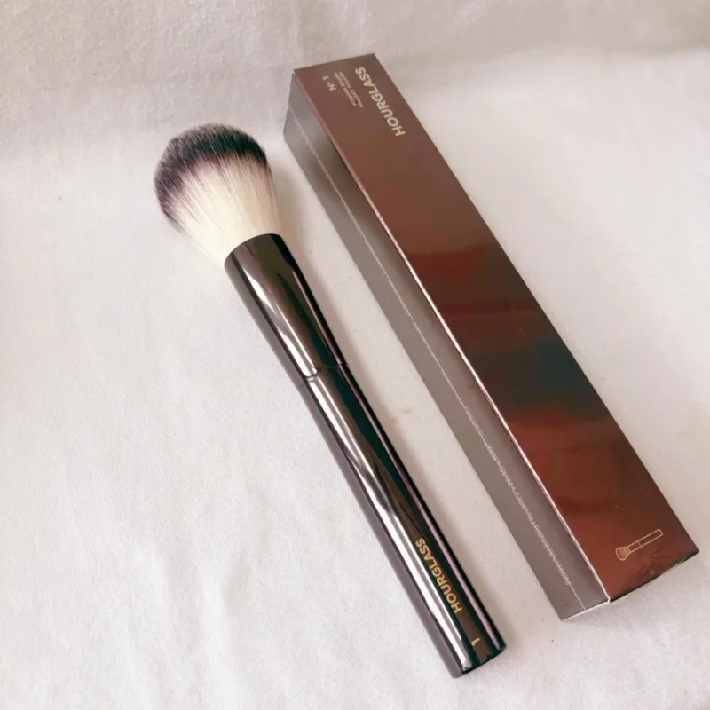 Hourglass Makeup Brushes Face Large Powder Blush Foundation Contour Highlight Blending Retractable Kabuki Cosmetic Brush Tools
