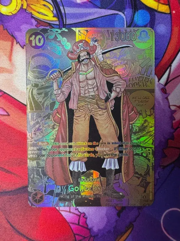 ONE PIECE Roronoa Zoro Monkey D. Luffy DIY Homemade Collection Card English Japanese Version Toys Christmas Birthday Gift — image 29