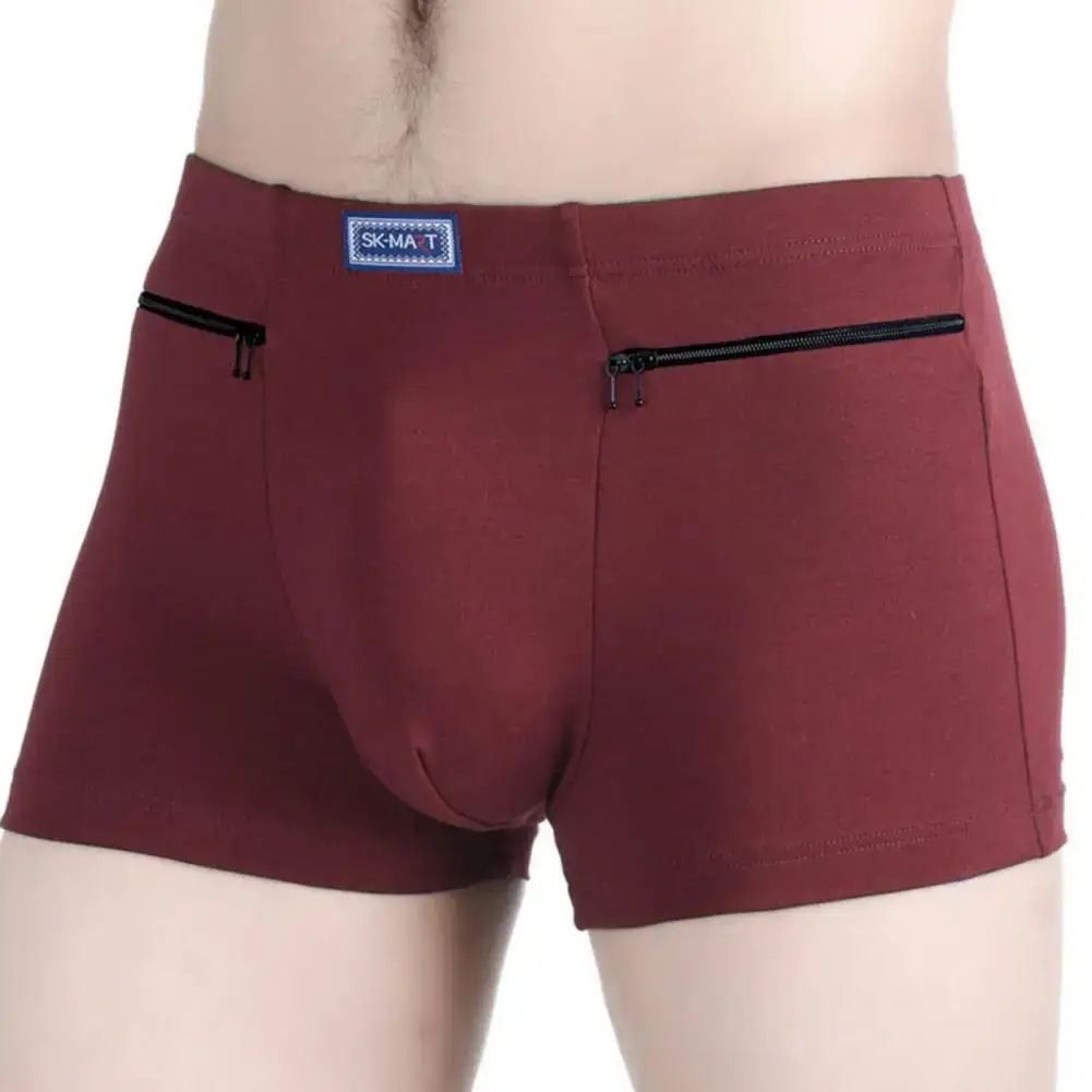 Panlalaking Kasuotang Panloob na Panlaban sa Pagnanakaw Brief Boxer Panty Walang Seamless Elastic Panties na Panlalaki Cotton U-Bump Panlalaki Shorts Briefs Pang-araw-araw na Kasuotan — image 11