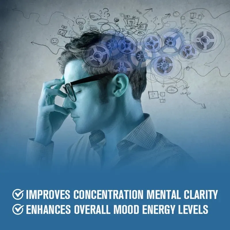 Pure Brain Health Supplement with Phosphatidylserine for Concentration Memory Clarity & Focus Boosts Learning & Sharp Mind — image 4