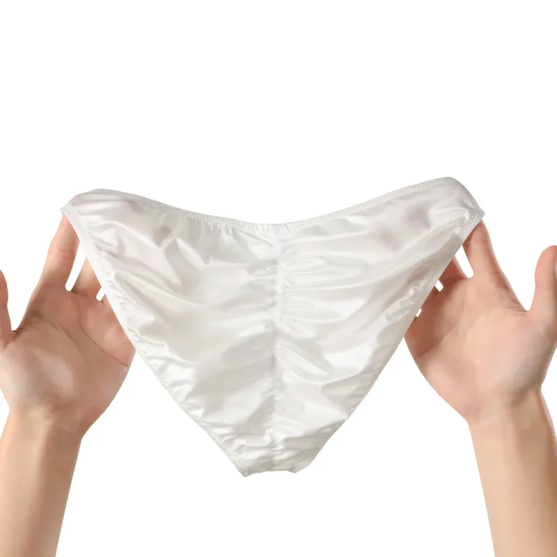Cuecas de ginástica masculinas de cintura baixa, roupa íntima de cetim suave para treinamento esportivo, musculação, ultrafina, secagem rápida, treino de fitness, levantamento de bunda — image 14