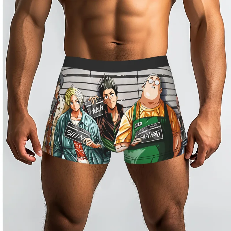 Taro Sakamoto S-Sakamotos D-Dayss Boxer Shorts For Homme 3D Print Shin Asakura Nagumo Underwear Panties Briefs Soft Underpants — image 16