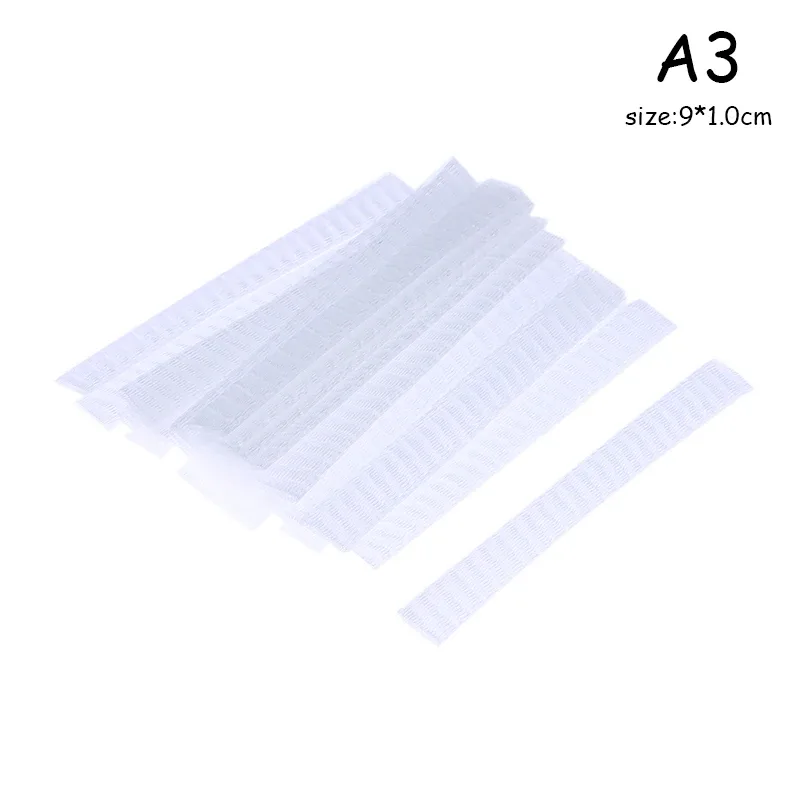 Filet de protection en maille Flexible, 20 pièces, gaine de couverture, brosses de maquillage cosmétiques blanches, outil pratique de maquillage — image 9