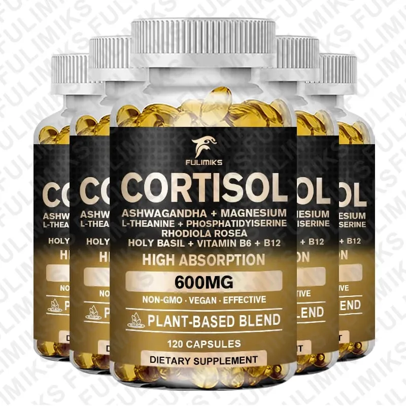 Kortizol-kiegészítő Szent bazsalikom | Ashwagandha | Rhodiola | L-Theanine növényi alapú hormonegyensúly – hangulatfókusz és alvástámogatás — image 12