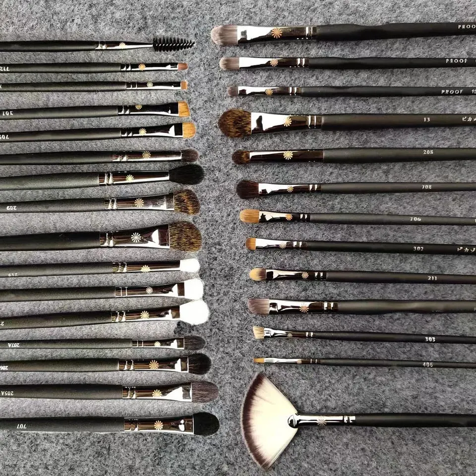 1pc Smudge Makeup Brushes Flat Eye Liner Make Up Brush Detail Precision Concealer Powder contour highlight artist cosmetic tools — image 5