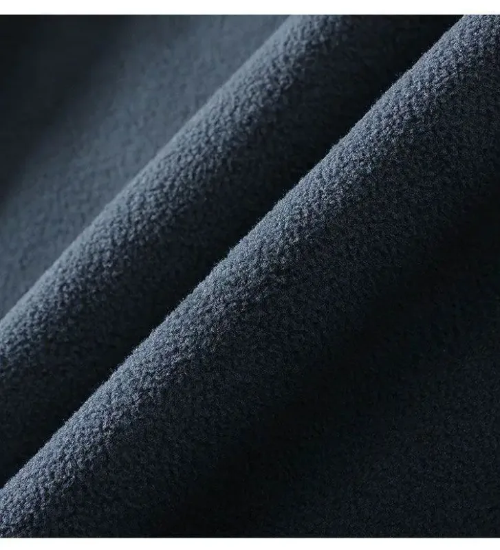 Men Polar Fleece Hooded Jacket 2025 Autumn Winter Men Thicken Warm Parkas Coats Men Soild Color Jackets Male Hoodies Sweatshirt