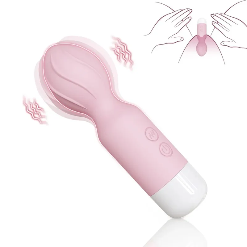 Mini AV Vibrátor Női G Spot Vibrációs Vagina Anális Klitorisz Vibrációs Stimulátor Műpénisz vibrátor Bolt felnőtt szexuális játékok nőknek — image 6