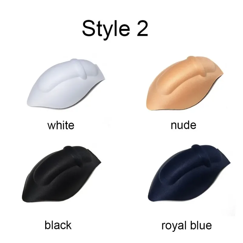 6 Colors Soft Briefs shorts Men Sponge Pouch Underwear Swimwear Enhancer Cup Bulge Pad — image 5