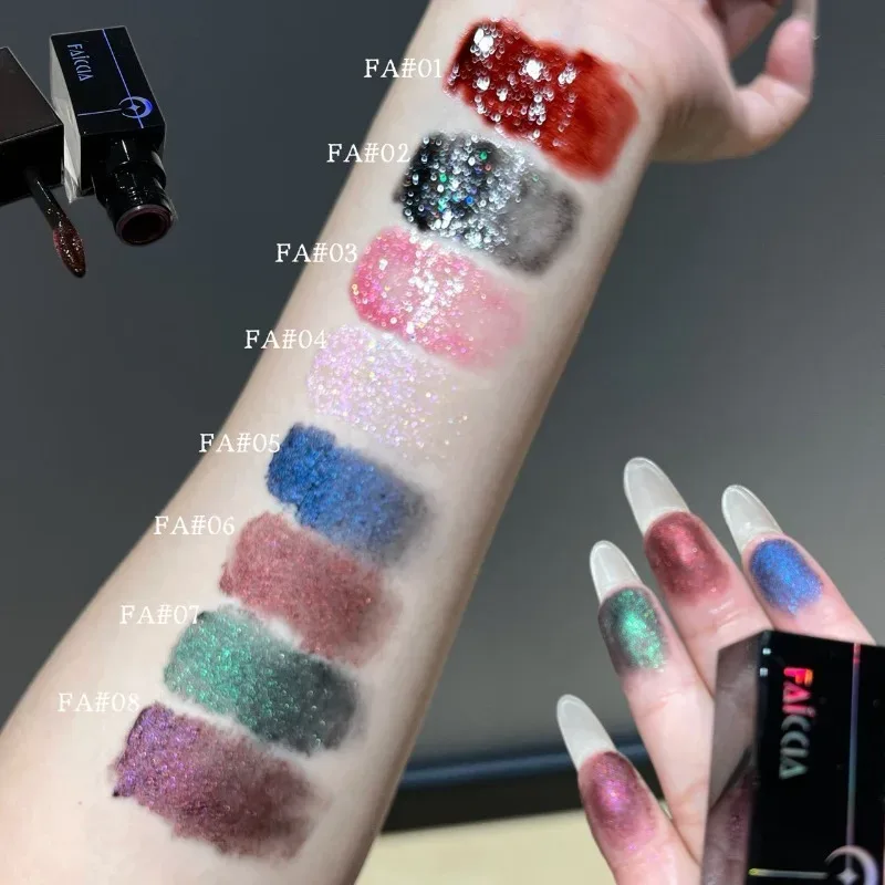Shimmer Matte Black Red Lipstick Punk Gothic Lipgloss Halloween Makeup Mousse Lip Mud Lipstick Waterproof Non-stick Cup Lip Tint