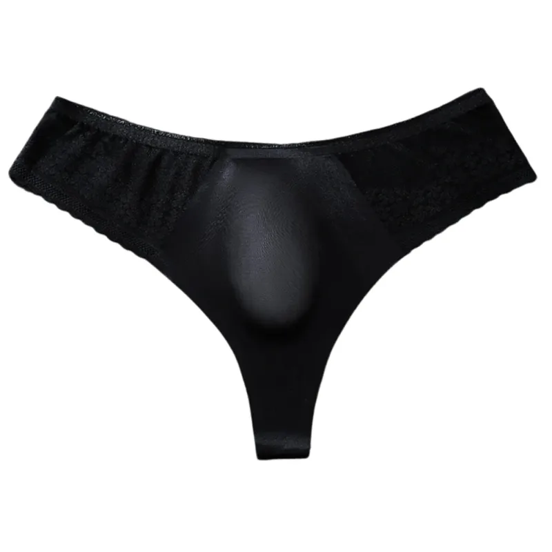 Nude Men G-string Solid Color Men's Thongs G-strings Seamless Design 68 Nylon 32 Spandex Ultra Thin 3D Bulge Pouch — image 16