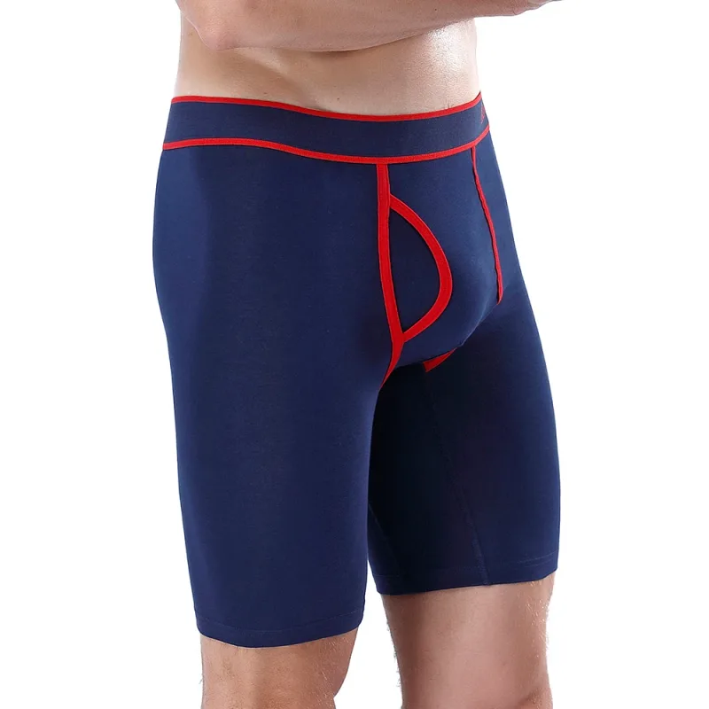 2026 novo estilo de algodão voar boxer perna longa roupa interior para o homem shorts tamanho grande e calcinha homme marca luxo boxerhomme cuecas — image 12