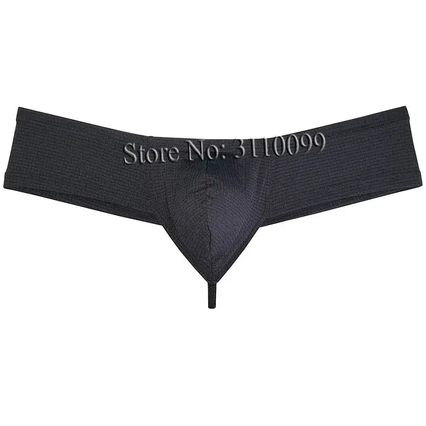 Panties ng Panlalaking Hip Hop Boxer Briefs Bottoms Panties 1/3 Buttocks Bikini Ultimate Underwear — image 1
